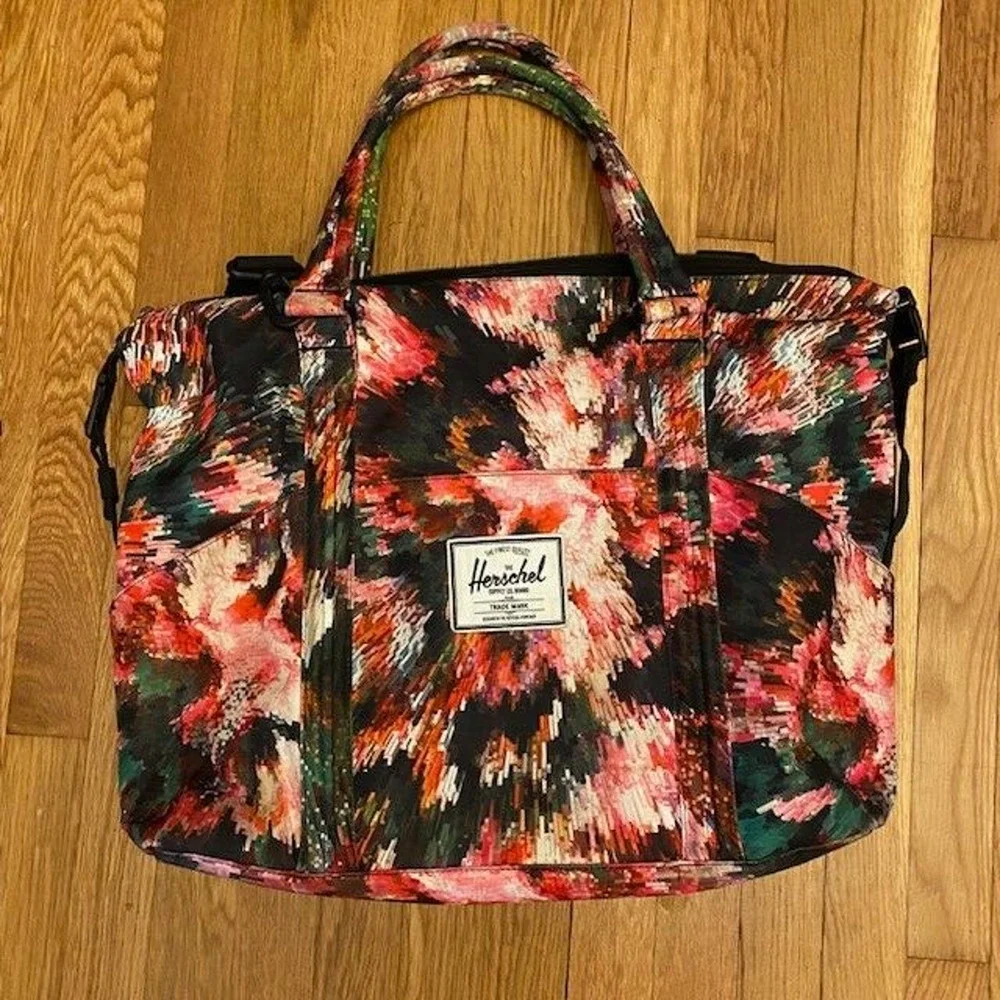 Herschel Supply Company Strand Tote Sprout Colorful Diaper Bag Shoulder strap